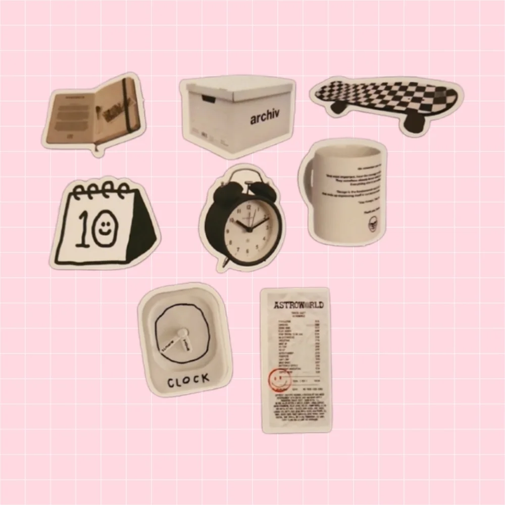Black And White Aesthetic Stickers